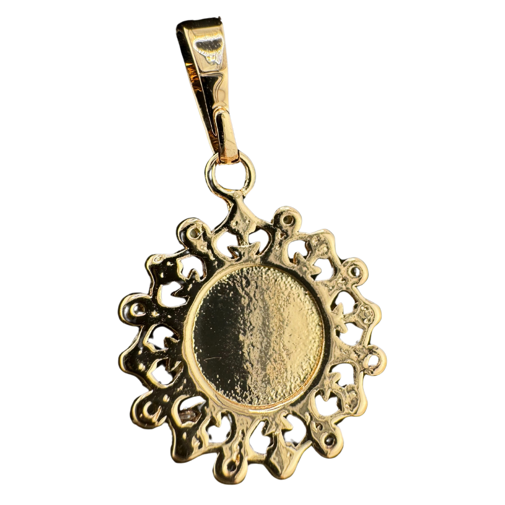 St. Matrona Pendant Plated in Rose Gold St. Matrona Pendant Plated in Rose Gold